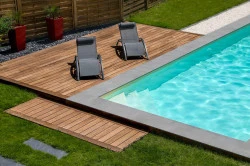 Piscine enterrée à Bourg-Achard